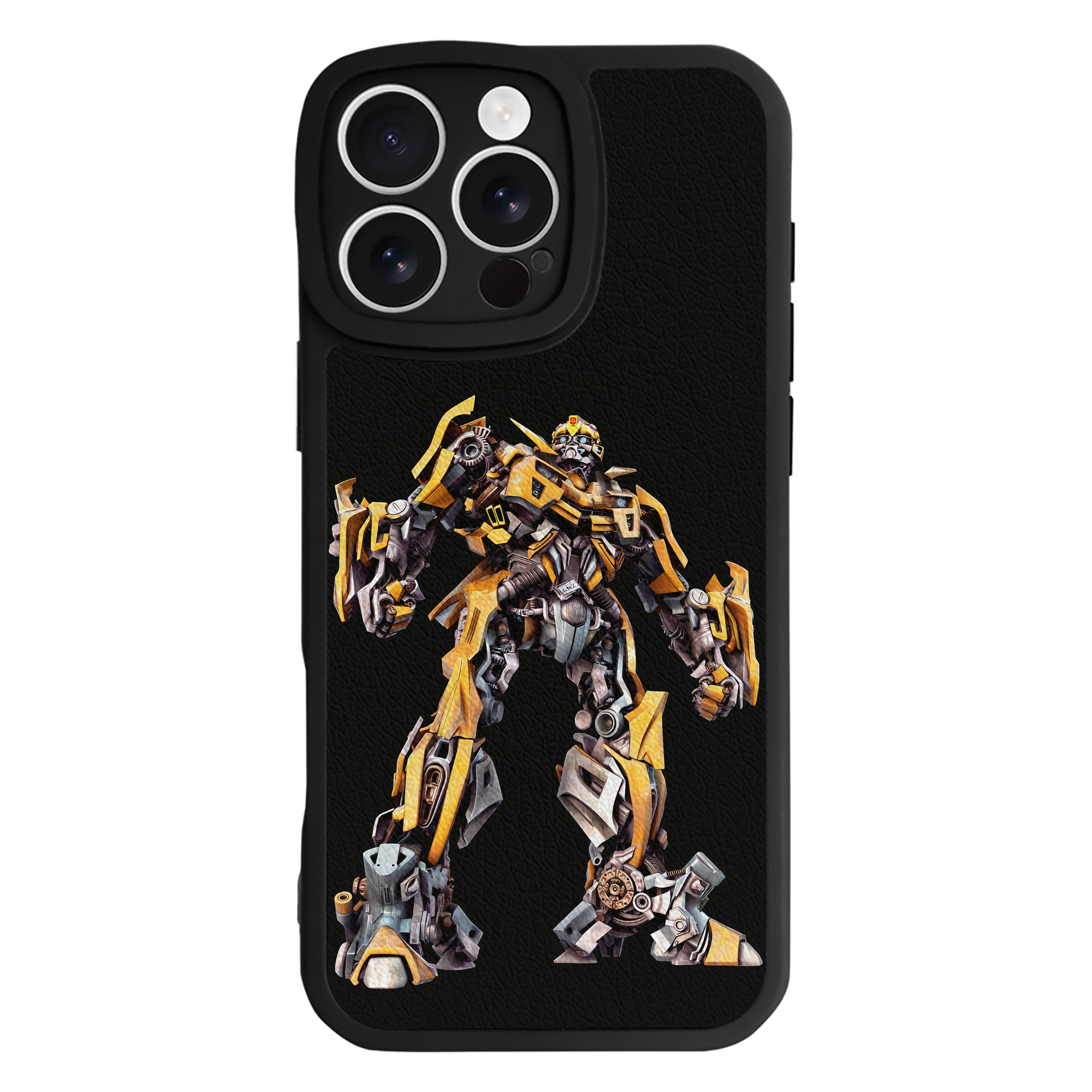 （画像用） Transformers トランスフォーマー 【iPhone 16シリーズ対応】シリコンスマホケース（レザー調） 材質：シリコン